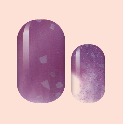 Orchid Geode Nail Wraps