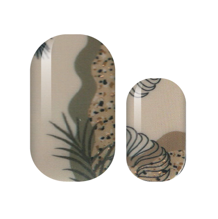 Sandy Palms Nail Wraps