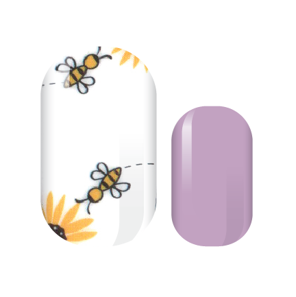 Busy Bee Nail Wraps