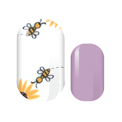 Busy Bee Nail Wraps