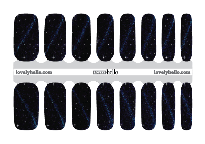 Twilight Tigereye Nail Wraps