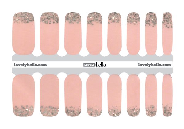 Bubbly Rosé Nail Wraps