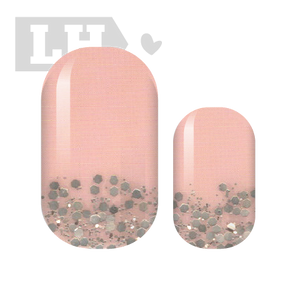 Bubbly Rosé Nail Wraps