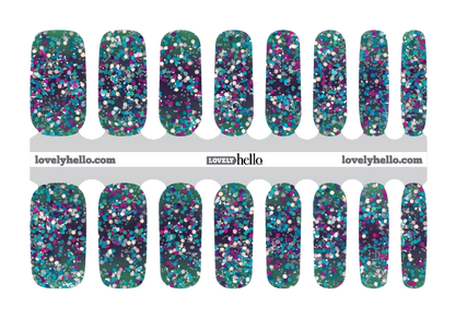 Glitter Mania Nail Wraps