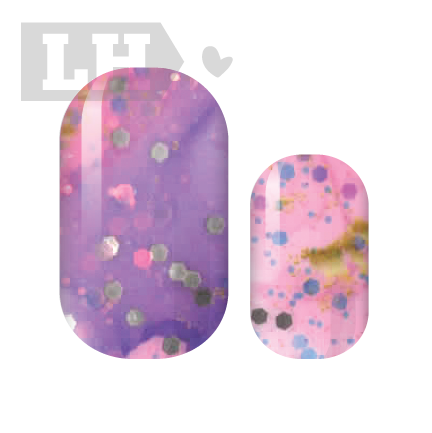 Unicorn Glam Nail Wrap
