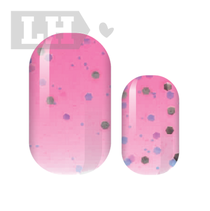 Sugar Coated Pink Nail Wrap