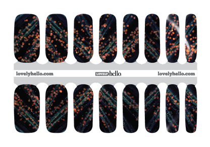 Midnight Surprise Nail Wraps