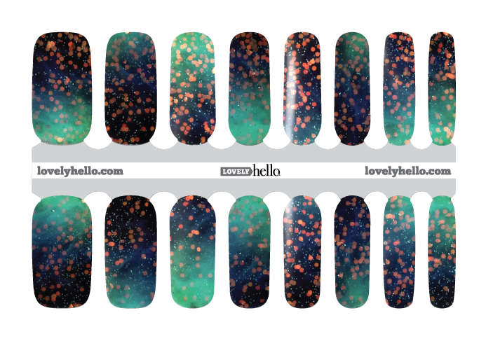 Deep Sea Nail Wraps