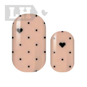 Classy Heart Nail Wraps