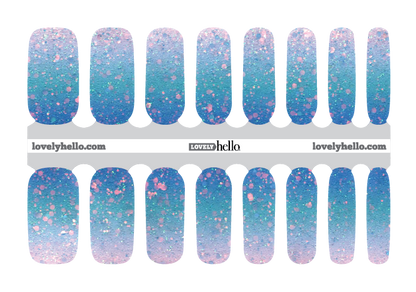 Surface of the Sea Nail Wraps