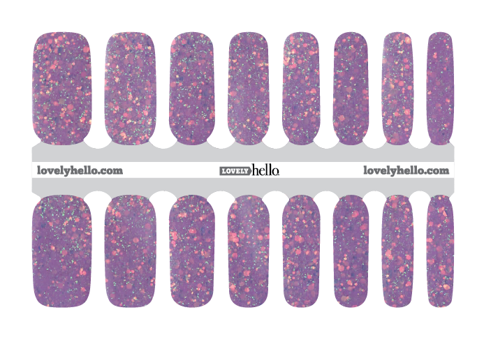 Purple-licious Nail Wraps