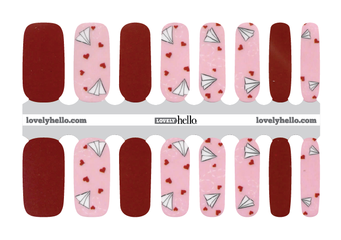 Love Notes Nail Wraps