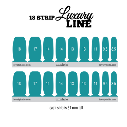 Georgia Blue Nail Wraps
