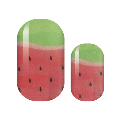 Sweet Watermelon Nail Wraps