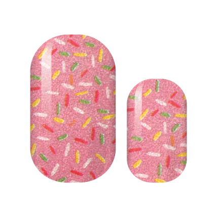 Sprinkle Donut Nail Wraps