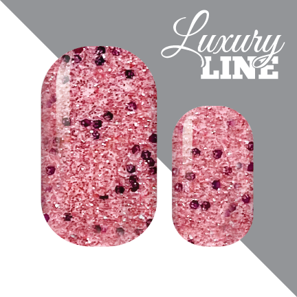 Pink Party Glam Nail Wraps