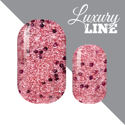 Pink Party Glam Nail Wraps