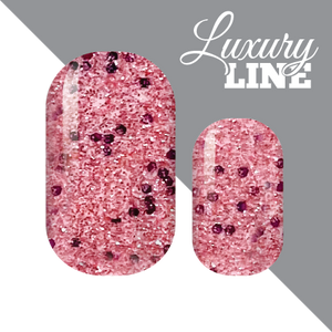 Pink Party Glam Nail Wraps