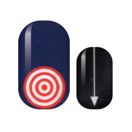 Bullseye Nail Wrap