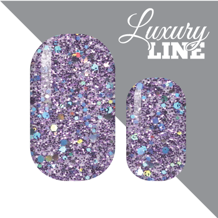 Lavender Fairy Dust Nail Wraps