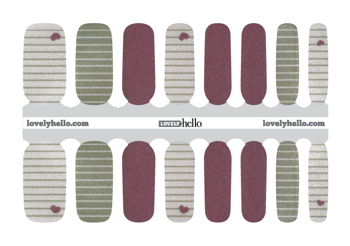 Love, Me Nail Wraps