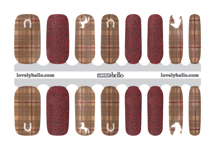 Hold Your Horses Nail Wraps