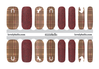 Hold Your Horses Nail Wraps