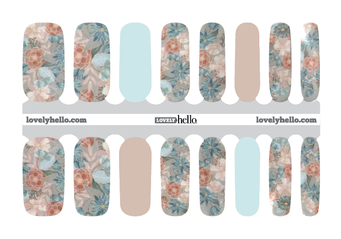 Floral Delight Nail Wraps