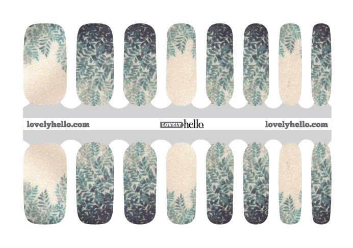 Fabulous Ferns Nail Wraps