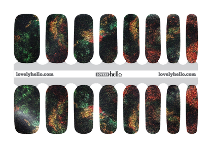 Beautiful Storm Nail Wraps