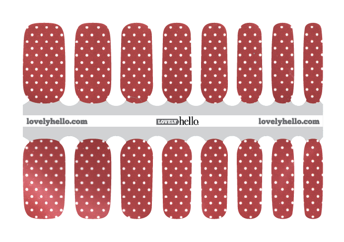 Minnie Me Nail Wraps