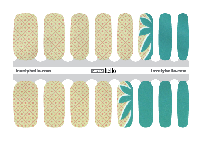 Pina Colada Nail Wraps