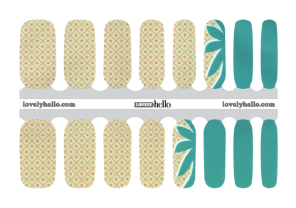 Pina Colada Nail Wraps