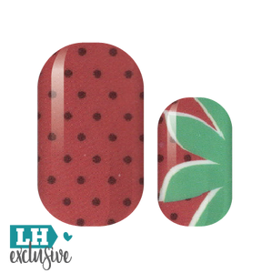 Summer Strawberry Nail Wraps