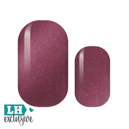 Champagne Plum Nail Wraps
