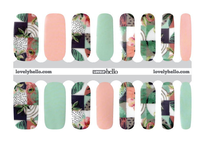 Florida Vacation Nail Wraps