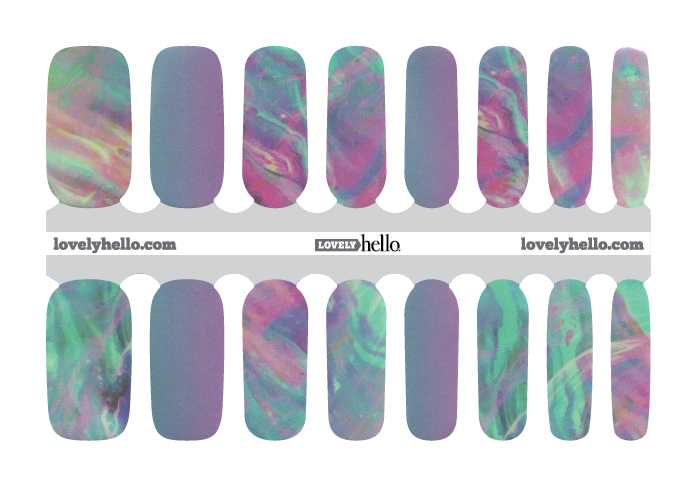 Underwater Fantasy Nail Wraps