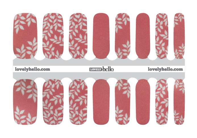 Imperial Foliage Nail Wraps