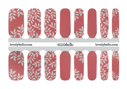 Imperial Foliage Nail Wraps