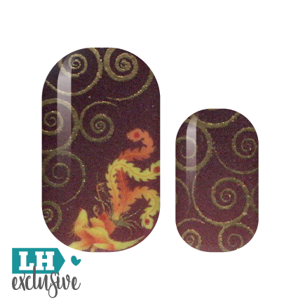 Dragon Tapestry Nail Wraps