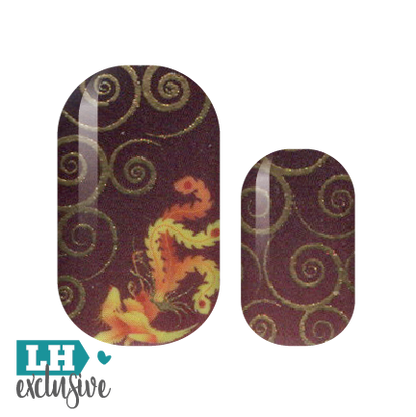 Dragon Tapestry Nail Wraps