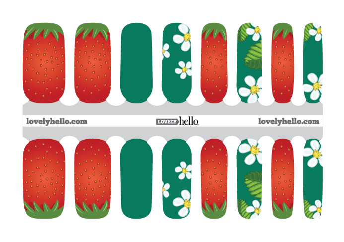 Berry Sweet Nail Wraps