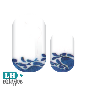 Ocean Currents Nail Wraps