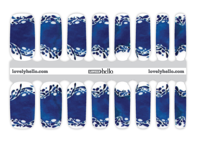 Swim Together Nail Wraps