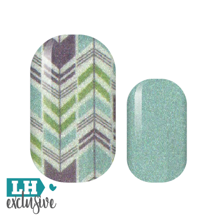 Chevron This Way Nail Wraps