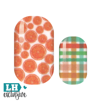 Darling Clementine Nail Wraps