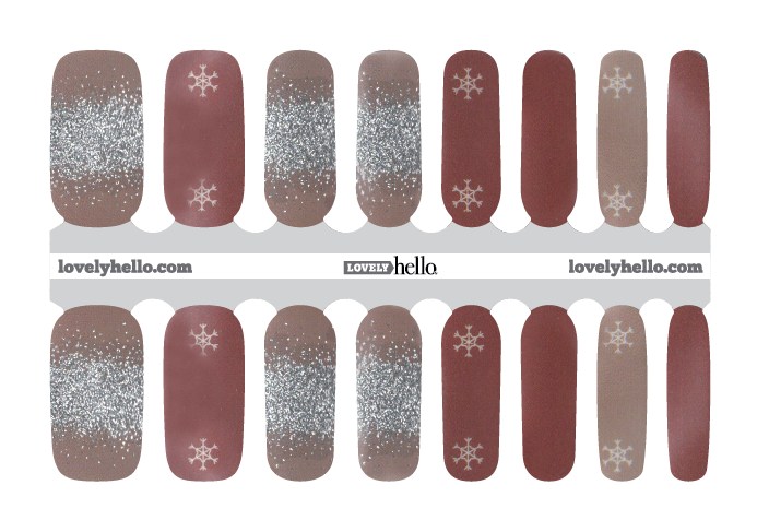 Chilled Wine Nail Wraps