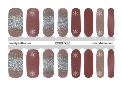 Chilled Wine Nail Wraps