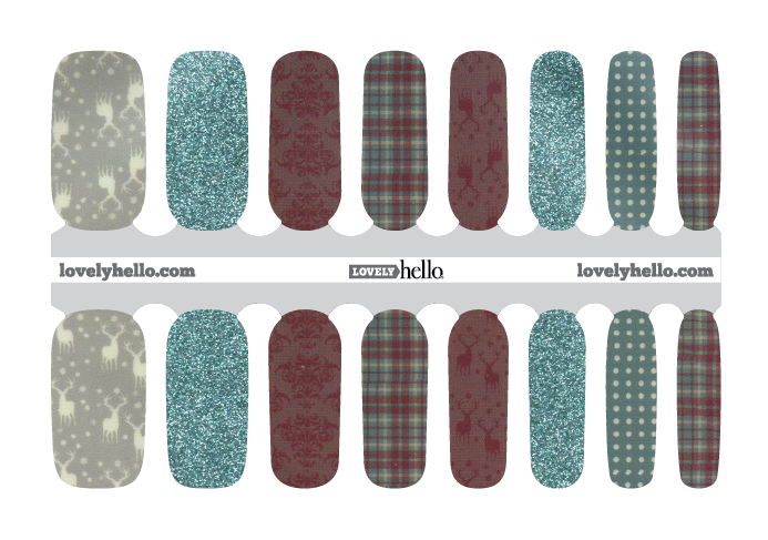 Woodland Winter Nail Wraps