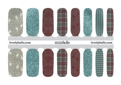 Woodland Winter Nail Wraps